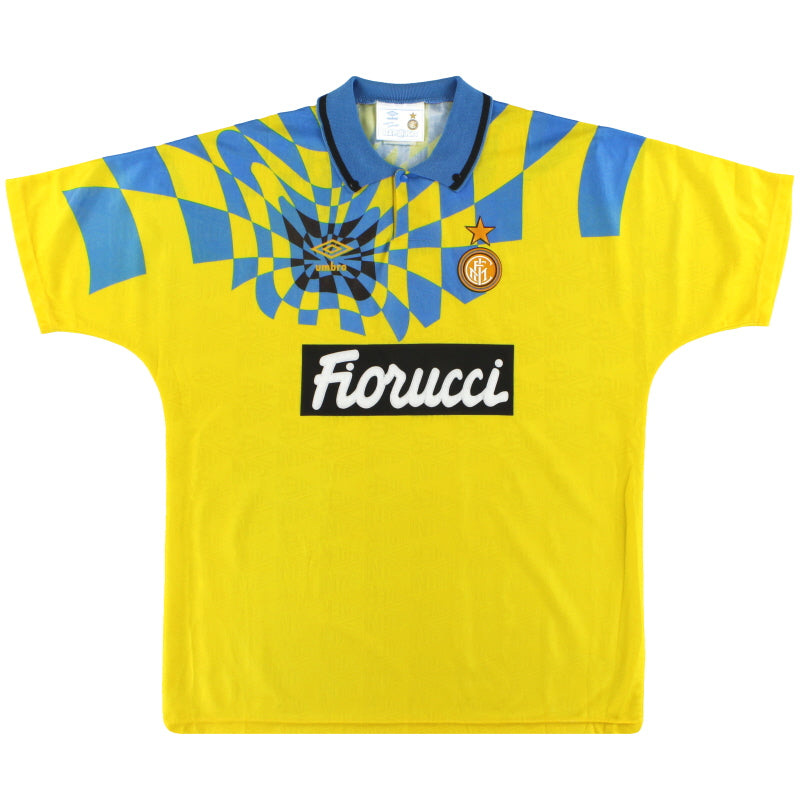 1992-94 Inter Milan Umbro Third Shirt XL Football Shirt