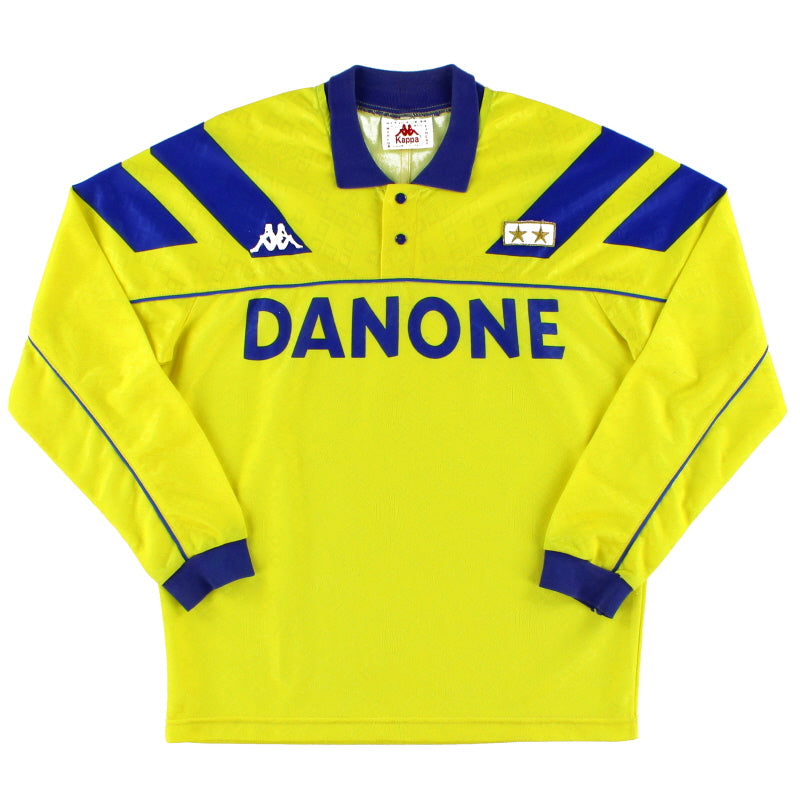 1992-94 Juventus Away Shirt L/S S Football Shirt