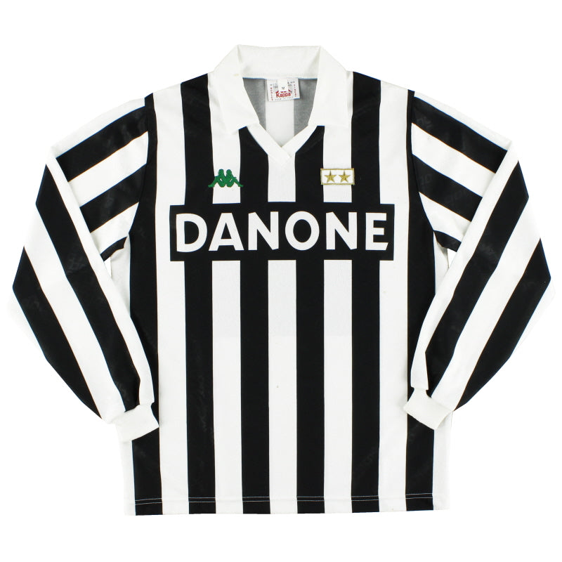 1992-94 Juventus Kappa Home Shirt #10 L/S L Football Shirt
