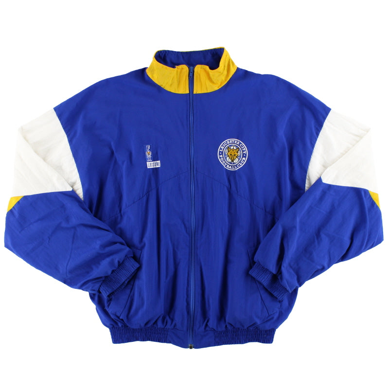 1992-94 Leicester Fox Leisure Track Jacket L Jacket