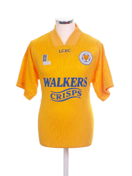 1992-94 Leicester Third Shirt M Football Shirt