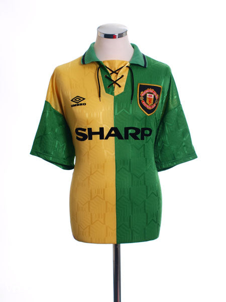1992-94 Manchester United Newton Heath Third Shirt M Football Shirt