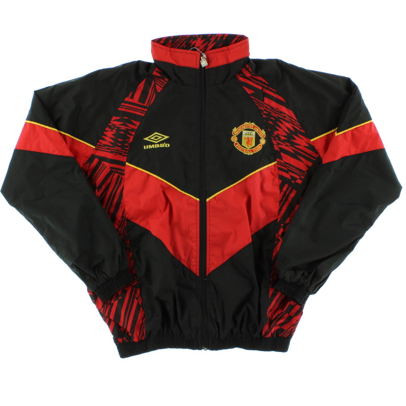 1992-94 Manchester United Umbro Track Jacket *As New* M Jacket