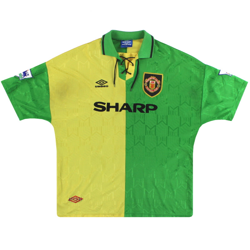 1992-94 Manchester United Umbro Newton Heath Third Shirt XXL Football Shirt