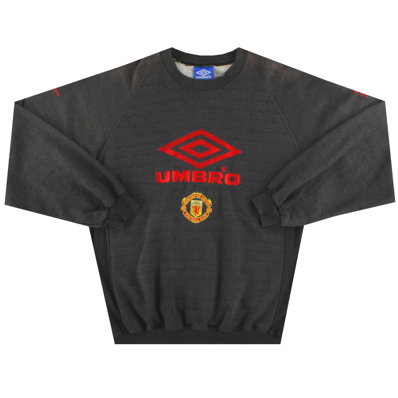 1992-94 Manchester United Umbro Training Sweatshirt XL Sweatshirt