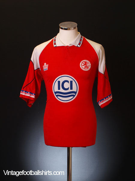 1992-94 Middlesbrough Home Shirt M Football Shirt