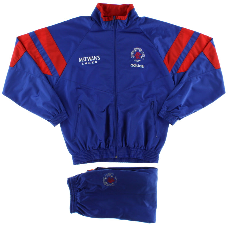1992-94 Rangers adidas Tracksuit M Tracksuit