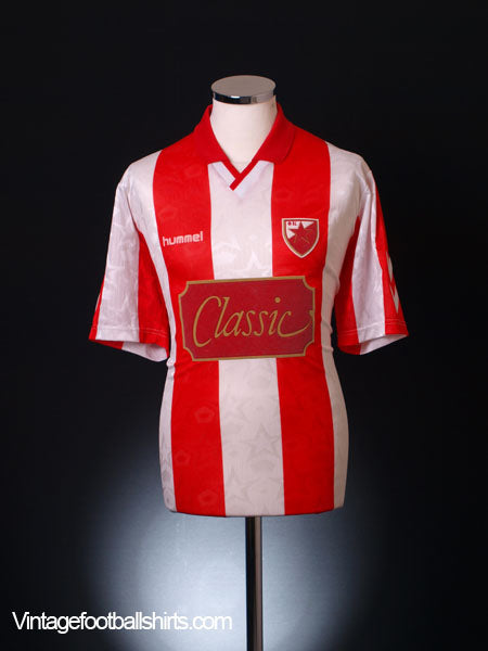 1992-94 Red Star Belgrade Home Shirt XL Football Shirt