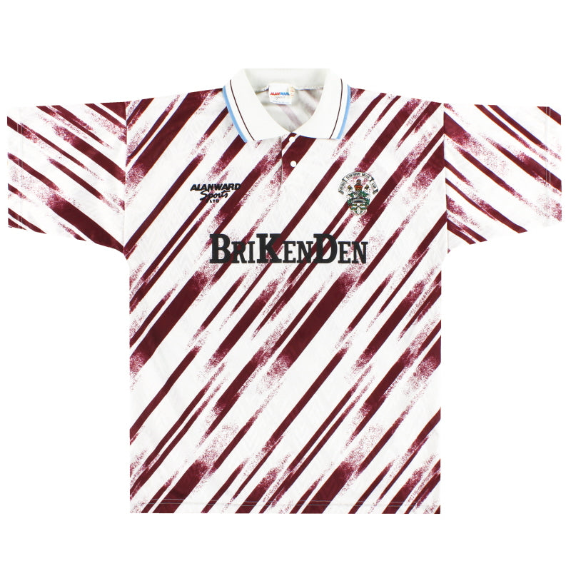 1992-94 Scunthorpe Away Shirt *Mint* M Football Shirt