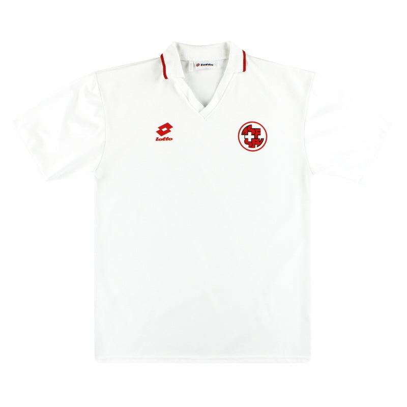1992-94 Switzerland Lotto Away Shirt XL Football Shirt