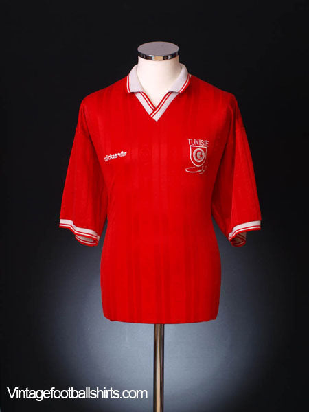 1992-94 Tunisia Away Shirt XL Football Shirt