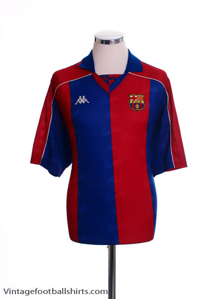 1992-95 Barcelona Home Shirt XL Football Shirt