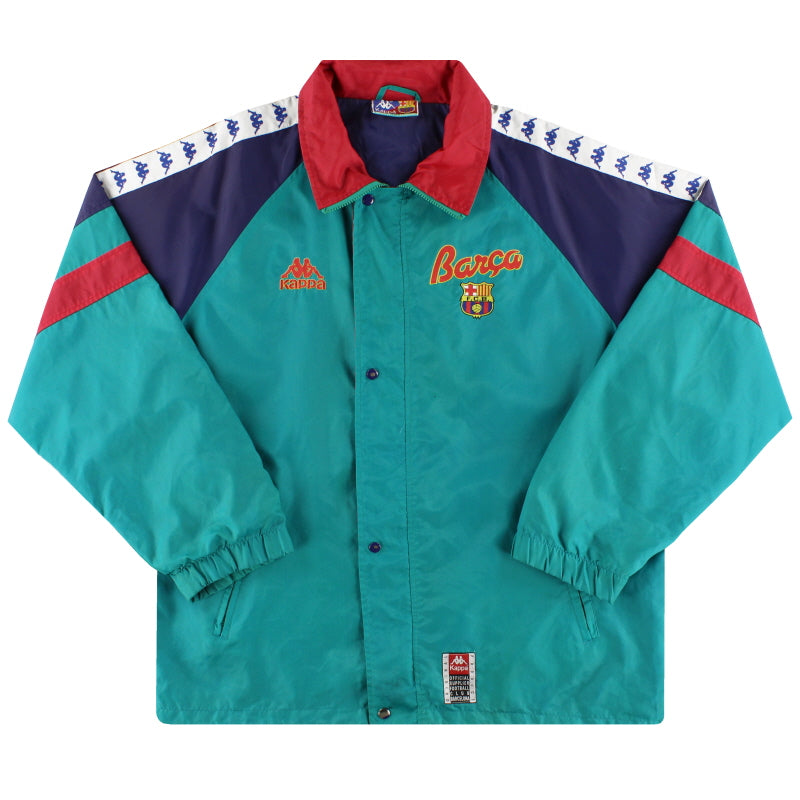 1992-95 Barcelona Kappa Rain Jacket XL Jacket