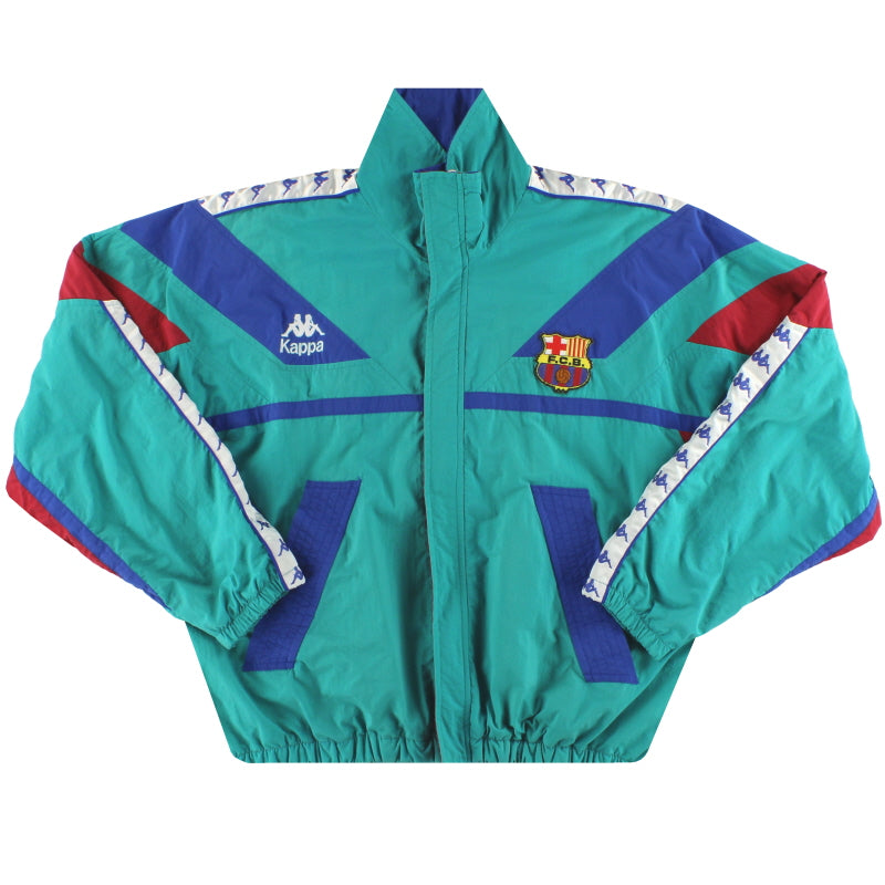 1992-95 Barcelona Kappa Track Jacket M Jacket