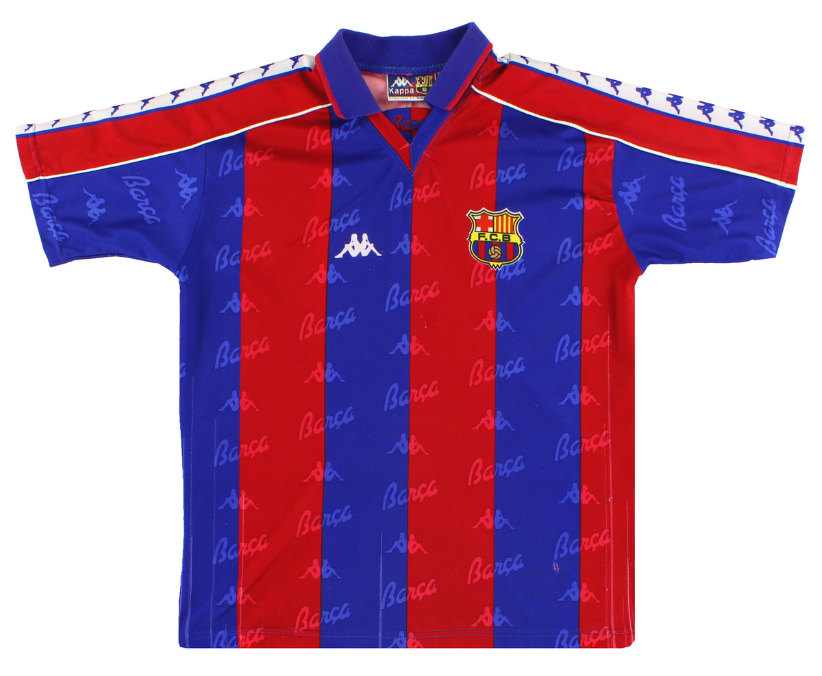 1992-95 Barcelona Kappa Home Shirt M