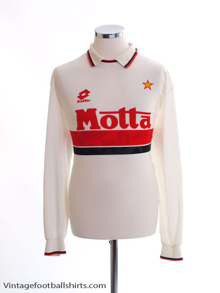 1993-94 AC Milan Away Shirt L/S XL Football Shirt