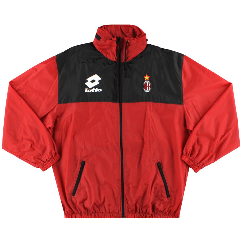 1993-94 AC Milan Lotto Rain Coat M Jacket