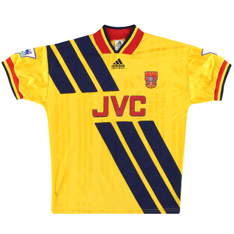 1993-94 Arsenal adidas Away Shirt S Football Shirt