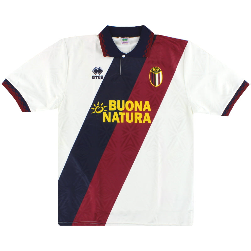 1993-94 Bologna Errea Away Shirt L Football Shirt