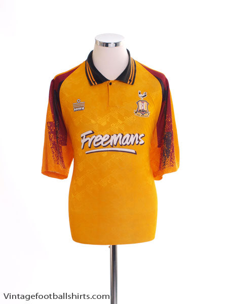 1993-94 Bradford City Home Shirt XL Football Shirt
