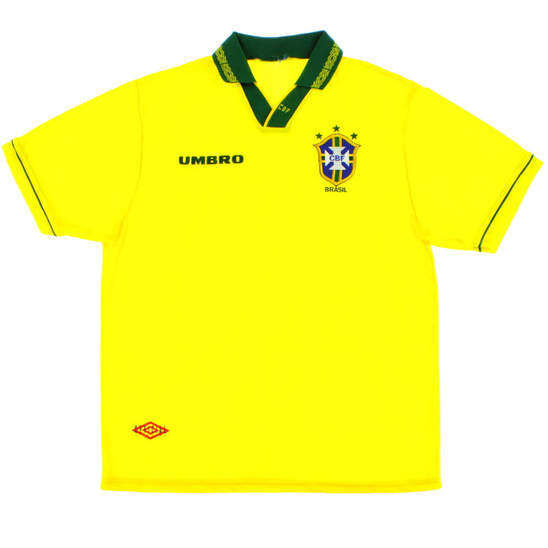 1993-94 Brazil Home Shirt XXL Football Shirt