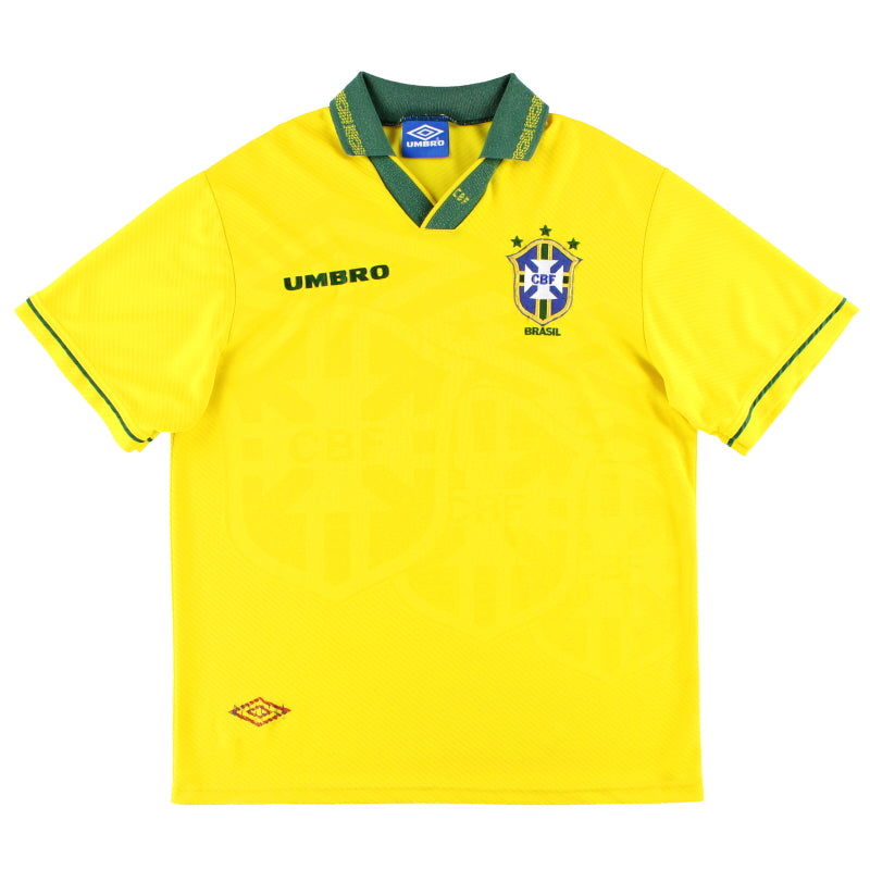 1993-94 Brazil Umbro Home Shirt XXL Football Shirt