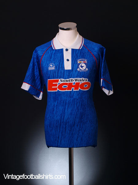 1993-94 Cardiff Home Shirt M Football Shirt