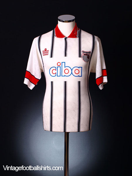 1993-94 Grimsby Home Shirt *BNWT* L Football Shirt