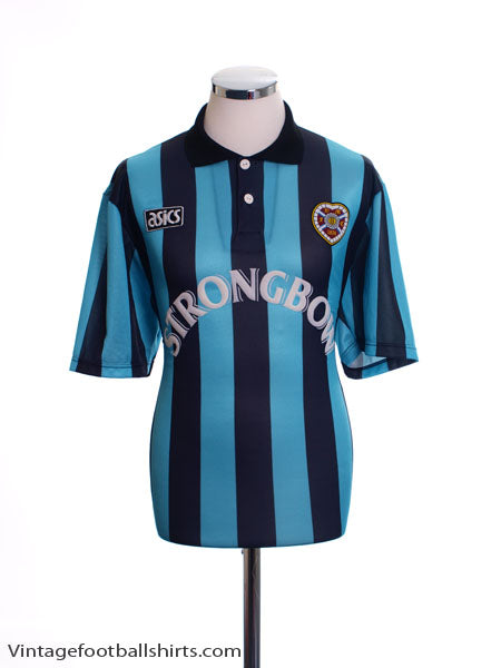 1993-94 Hearts Away Shirt M Football Shirt