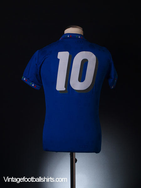 1993-94 Italy Home Shirt #10 *BNWT* L.Boys Football Shirt