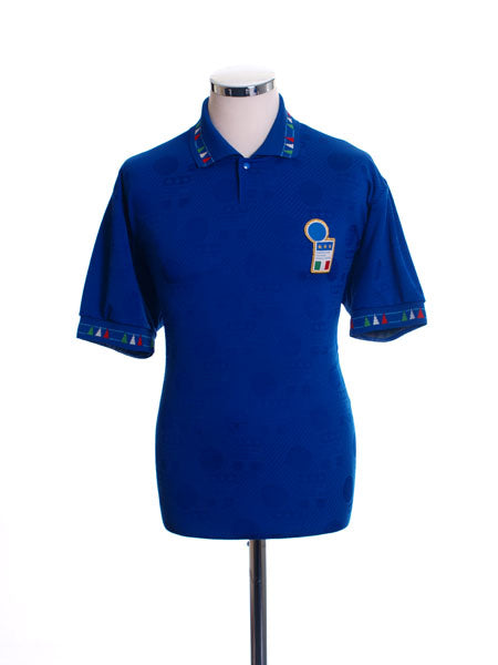 1993-94 Italy Home Shirt L Football Shirt