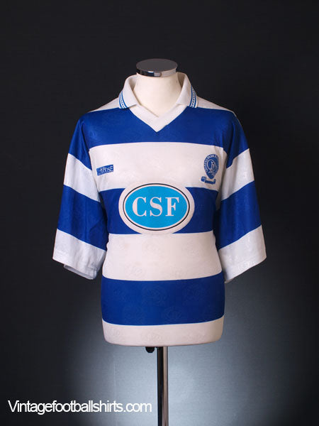 1993-94 QPR Home Shirt L Football Shirt