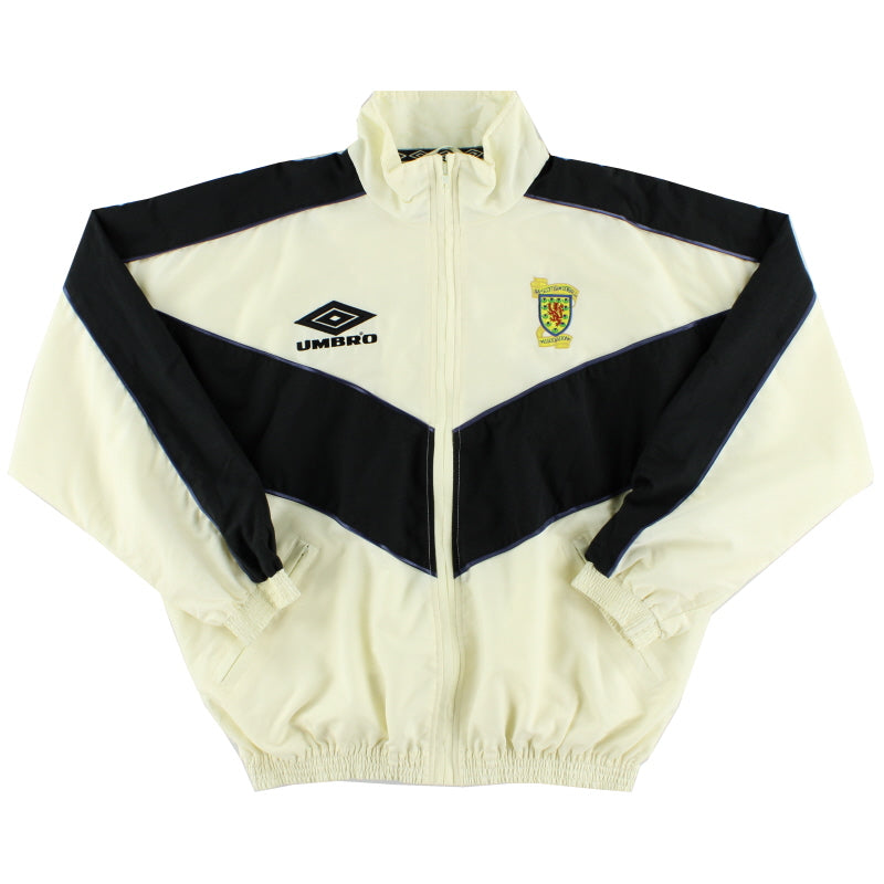 1993-94 Scotland Umbro Windbreaker Jacket L Jacket
