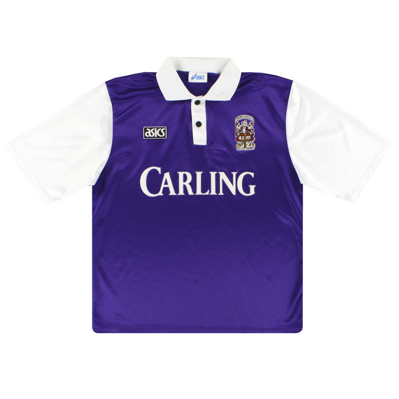 1993-94 Stoke City Asics Away Shirt XL Football Shirt