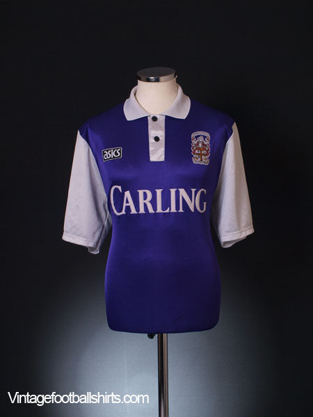 1993-94 Stoke City Away Shirt L Football Shirt