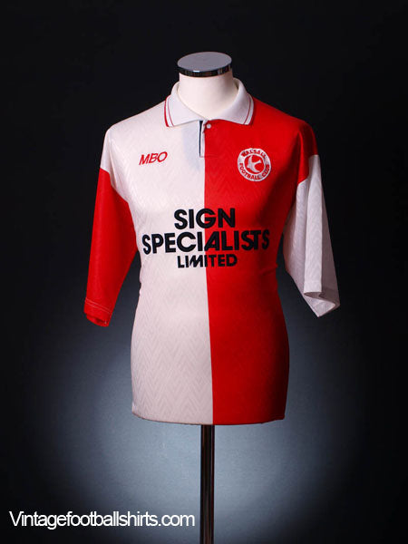 1993-94 Walsall Home Shirt M Football Shirt