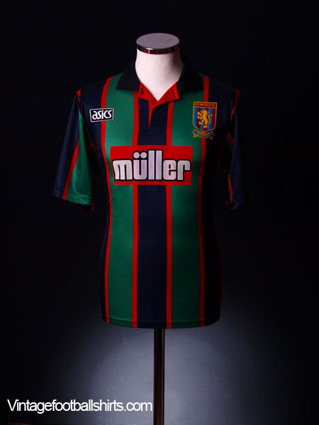 1993-95 Aston Villa Away Shirt XL Football Shirt
