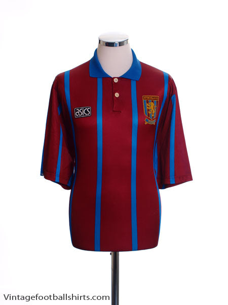 1993-95 Aston Villa Home Shirt L Football Shirt