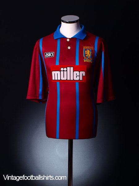 1993-95 Aston Villa Home Shirt XL Football Shirt