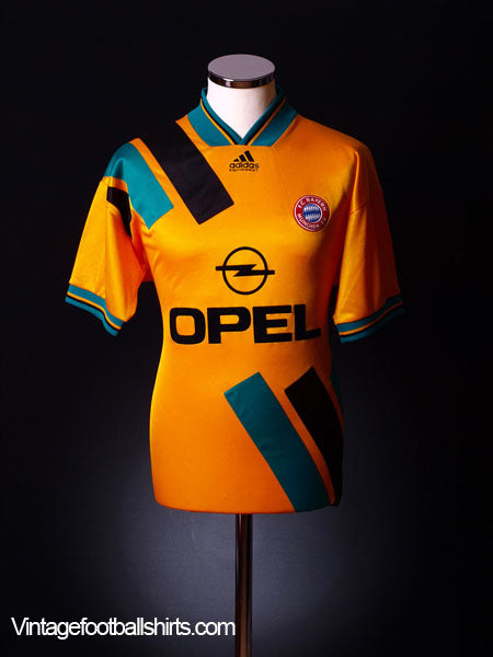 1993-95 Bayern Munich Away Shirt L Football Shirt