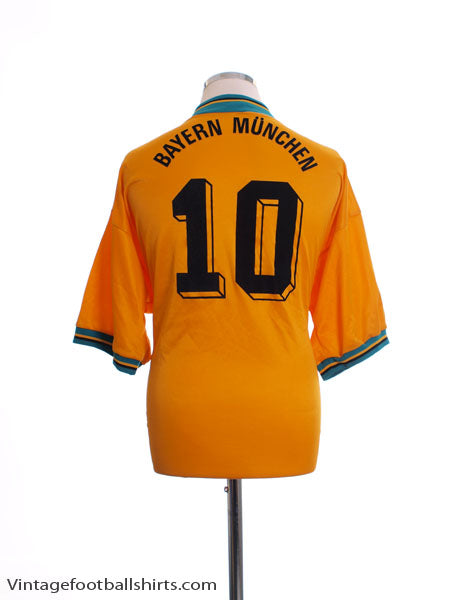 1993-95 Bayern Munich Away Shirt #10 XL Football Shirt
