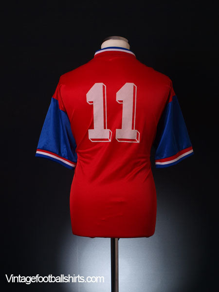 1993-95 Bayern Munich Home Shirt #11 L Football Shirt