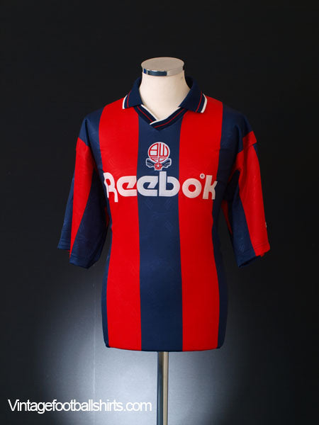 1993-95 Bolton Away Shirt L Football Shirt