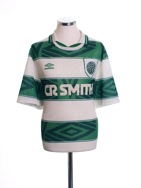 1993-95 Celtic Home Shirt XL Football Shirt