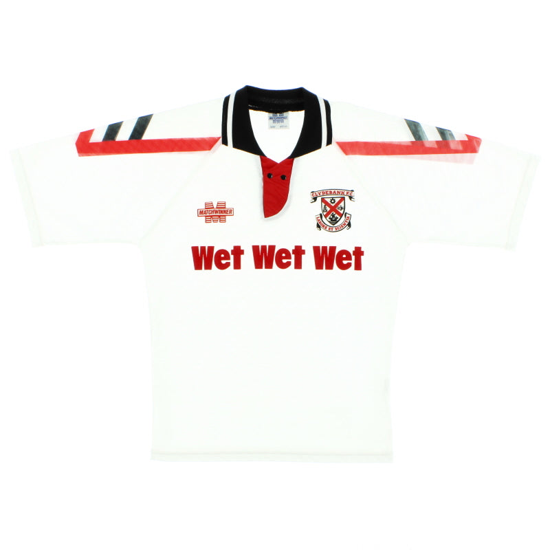 1993-95 Clydebank Home Shirt *As New* S Football Shirt