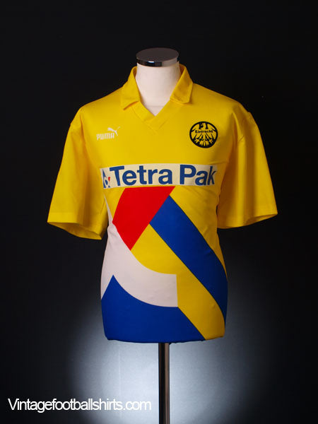 1993-95 Eintracht Frankfurt Away Shirt L Football Shirt