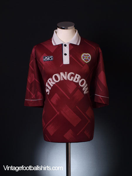 1993-95 Hearts Home Shirt XL Football Shirt