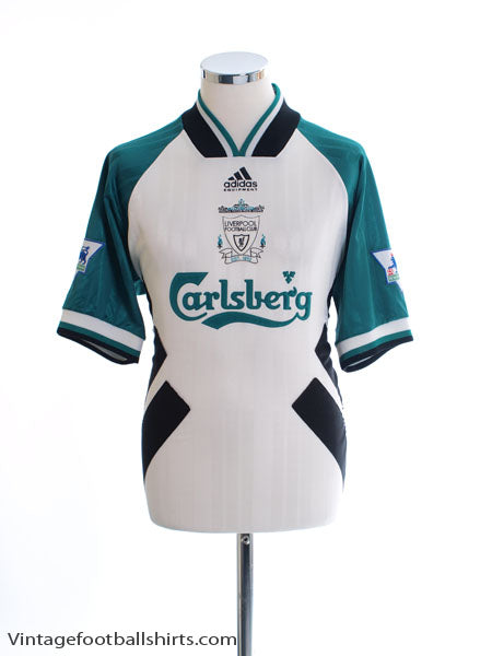 1993-95 Liverpool Away Shirt M Football Shirt