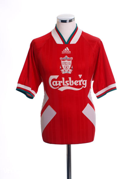 1993-95 Liverpool Home Shirt *Mint* L Football Shirt