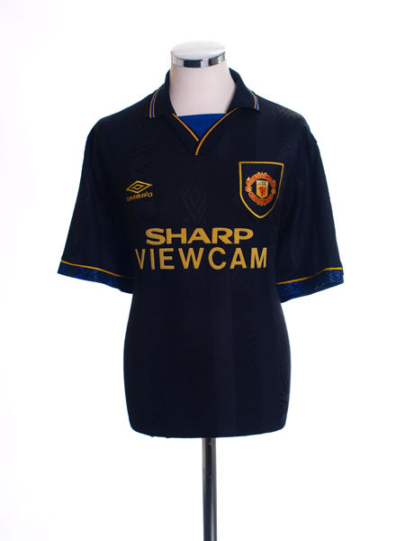 1993-95 Manchester United Away Shirt XXL Football Shirt